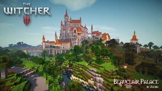 Minecraft  The Witcher  Beauclair Palace [upl. by Gamal982]