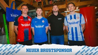 ‼️Neuer Haupt und Trikotpartner Die Baupunkt Flügel GmbH💙🤍❤️ fch [upl. by Arres]