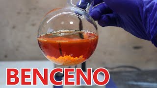 Cómo Hacer BENCENO Un Disolvente Cancerígeno a partir de un Conservante Alimentario [upl. by Zul977]