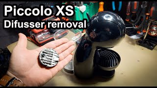 DOLCE GUSTO Piccolo XS  Diffuser plate removal  Video response [upl. by Einnor]