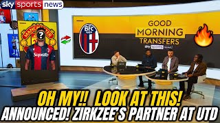 🔥 Yes Another Bologna FC Star Joining Utd after Zirkzee Transfer 😍✍️ Man Utd News Sky Sports Now [upl. by Yenaiv]