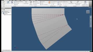 Inventor 2010 Blechteile  Neuerungen bei der Blechmodellierung deutsch [upl. by Orson685]