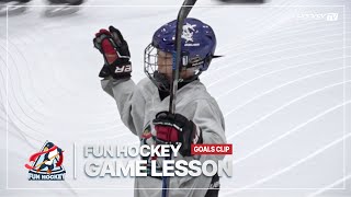 FUN HOCKEY GAME LESSON GOALS 20241111 [upl. by Nirb346]