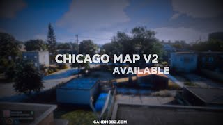 CHICAGO MAP V2  MINIMAP FIVEM [upl. by Henrique]