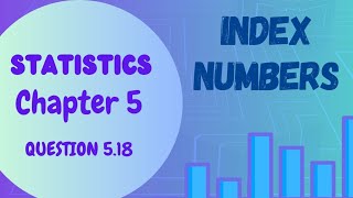 Statistics Class 11 Chapter 5 Question 518  Solution Chain Index NumbersBase Price Brain boost [upl. by Mccafferty]