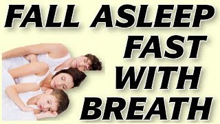 How to Fall Asleep Fast in 1 min Easy Buteyko Breathing Exercise [upl. by Ytsim]