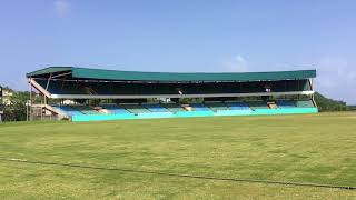 Arnos Vale cricket ground in St Vincent August 2018 [upl. by Ativoj956]