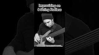 Improvised Fretless Solo fretlessbass bass bassguitar jazz [upl. by Ives426]