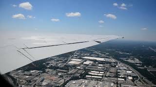 June 2020  Delta MD90 ATLBUF taking off from ATL [upl. by Mazur]