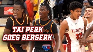 Tai Perkins DOMINATES as Westerville North SMACKS Westerville South 🔥 Full Game Highlights [upl. by Akirea106]