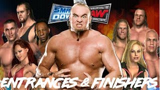 WWE Smackdown vs Raw 2006 Entrances amp Finishers Snitsky [upl. by Carter]