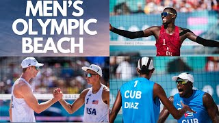 Mens Olympic Beach Volleyball Cuba and Qatar CHARGING Andy and Miles Have Their Mojo Back [upl. by Eelir]