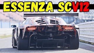 Lamborghini Essenza SCV12  EPIC Sound  Macchina Veloce Shorts [upl. by Areid]