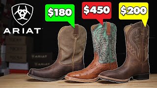 Are Ariat real cowboy boots Ariat Gallup Rambler Hybrid Rancher [upl. by Nelra]