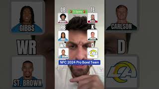 3 spins for NFC Pro Bowl Roster nfl [upl. by Madai]