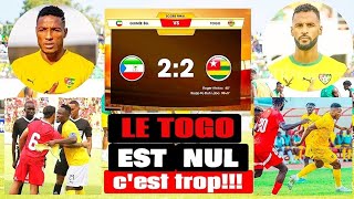 TROP DE NUL ON EST NUL TOGO 22 GUINEE EQUATORIALE  ELIMINATOIRE CAN MAROC 2025 [upl. by Dare206]