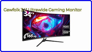 REVIEW 2024 Gawfolk 34quot Ultrawide Gaming Monitor ESSENTIAL details [upl. by Anilahs]