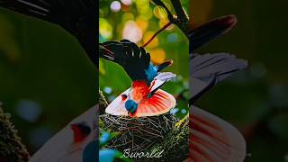 A wonderful umbrella bird nature colourful birds [upl. by Phyllys650]