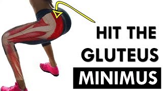 Gluteus Minimus Exercises 9 Minutes To Bigger Rounder amp Lifted Butt UNLOCK YOUR GLUTES [upl. by Mcnally]