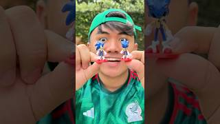 DULCES CON JUGUETES SONIC😱🍟🪀shorts humor [upl. by Elbag]