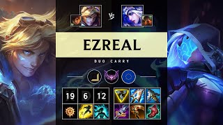 Ezreal ADC vs Ashe Quadra Kill Legendary  EUW Master Patch 1420 [upl. by Anael]