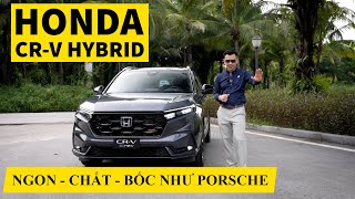 Trải nghiệm Honda CRV Hybrid hoàn toàn mới  Đã chất lại còn ngon êm như điện bốc như Porsche [upl. by Son]