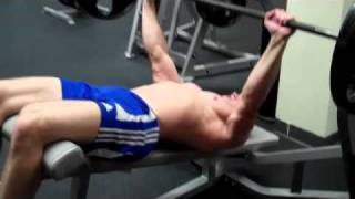 How To Barbell Decline Bench Press [upl. by Maleki]