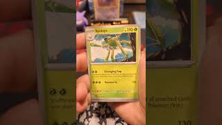 Ripping a pack of Paldea evolved pokemonpackpulls pokemon pokemoncards [upl. by Latimore]