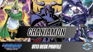 BT13 Deck Profile Craniamon  Big Blockers are Back [upl. by Mckenzie67]