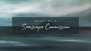 Painting a Seascape in Acrylics [upl. by Ekalb60]