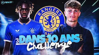 FIFA 22  CARRIÈRE RANGERS  10 ANS CHALLENGE PS5 [upl. by Franza]