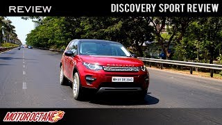 Land Rover Discovery Sport  Hindi Review  MotorOctane [upl. by Jacquelynn]