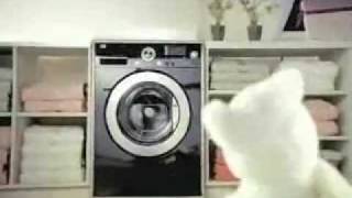 LG Steam Washer Teddy Bear CM [upl. by Necyla641]