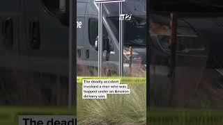 Mechanic crushed under Amazon van after jack stand fails in Port St Lucie [upl. by Ojyllek193]