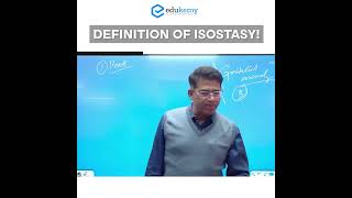 Definition Of Isostasy  Exclusive GS Geography Snippet upscpreparation civilserviceexam shorts [upl. by Ainoloppa125]