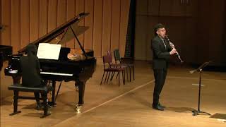 Gerald Finzi Clarinet Concerto 1st Mov  Pablo Tobar [upl. by Lindsay]