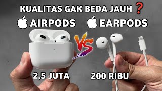 Perbedaan antara AirPods dan EarPods Kabel [upl. by Yras]