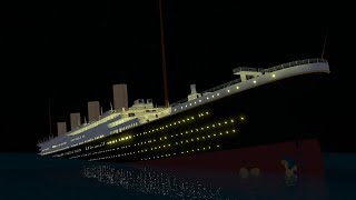 Roblox Titanic Sinking shipssandbox20shipbucket47 [upl. by Dorn]