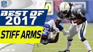 Top Stiff Arms amp Power Moves of the 2017 Season  NFL Highlights [upl. by Maria473]