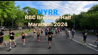 NYRR RBC Brooklyn Half Marathon 2024 Full course [upl. by Eleirbag]