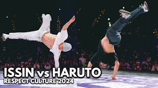 Bboy Issin vs Bboy Haruto  Respect Culture Taiwan 2024 [upl. by Samohtnhoj]