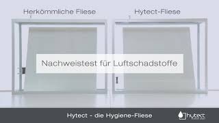 Hytect  die Hygienefliese l Gesunde Raumluft [upl. by Aliel296]