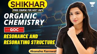 Resonance and Resonating Structure  GOC  Organic Chemistry  Akansha Karnwal [upl. by Atekihc]