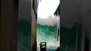 Tsunami Strikes Powerful Waves Crash Into City Streets 🌊 [upl. by Cini782]