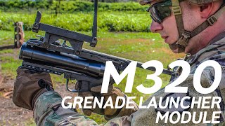 M320 GLM  28lbs Lightweight 40mm Grenade Launcher In Action [upl. by Norre]