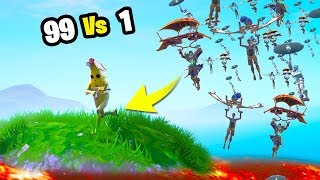 YO VS 99 SUSCRIPTORES a PICO Y CON LAVA🌋😮  Fortnite Battle Royale [upl. by Haelak]