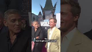 George Clooney and Brad Pitt address people making jokes made about their age in ‘Wolfs’ [upl. by Thera]