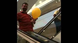 WeeEscalator  Balloon from Nordstrom Bellevue Square [upl. by Cobb]