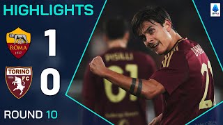 ROMATORINO 10  HIGHLIGHTS  Giallorossi bounce back with Dybala goal  Serie A 202425 [upl. by Elstan]