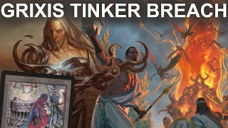 STORM THE BREACHES Vintage Grixis Tinker Breach Urzas Saga Combo wTime Vault Power 9 MTG LotR [upl. by Brubaker]